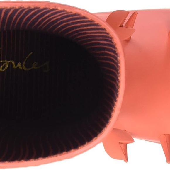 Joules Kids Coral Rain Boots with Fun Spikes - Picture 2 of 3